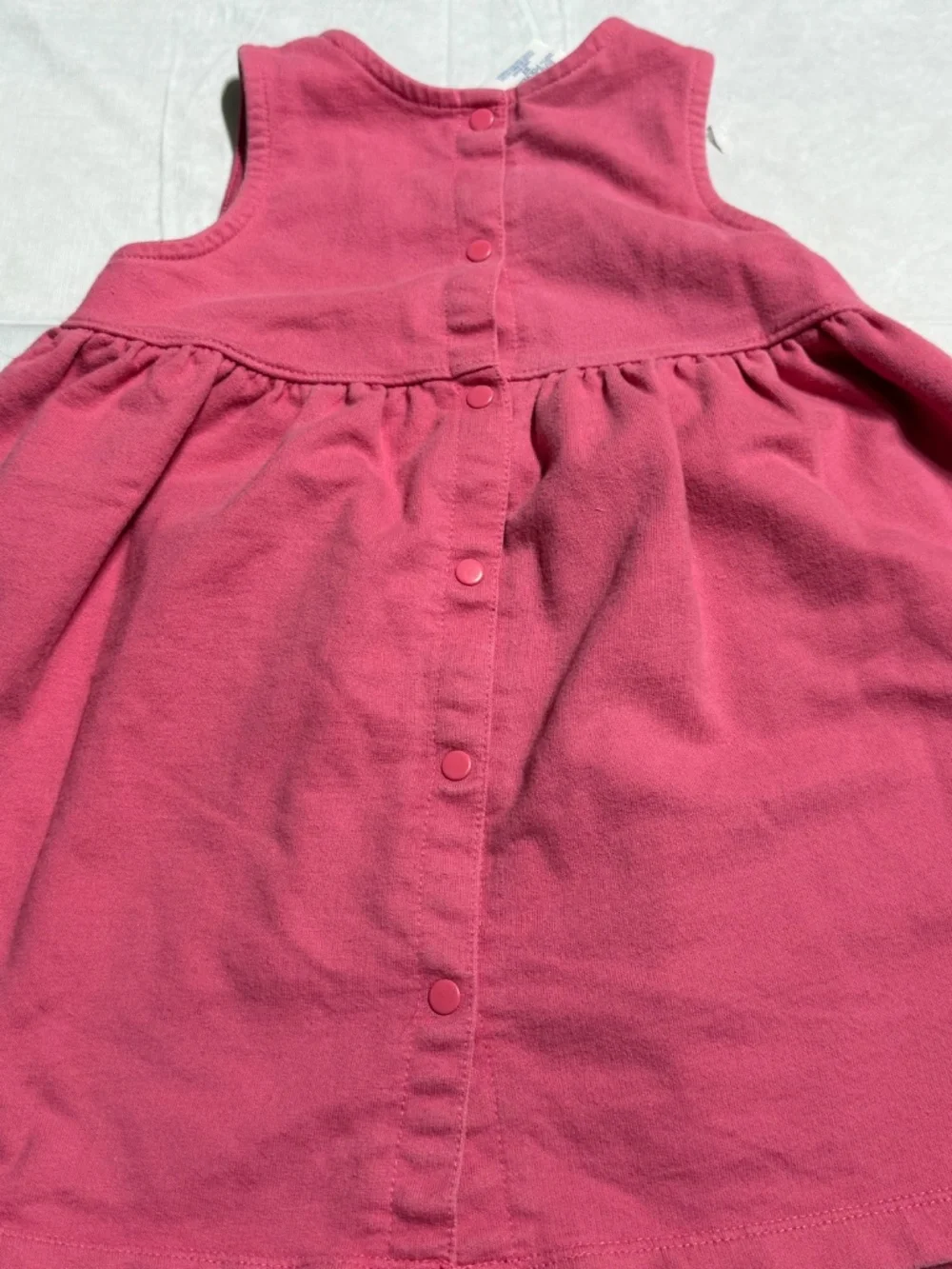 OshKosh B'gosh Toddler Girls Pink Floral Embroidered Dress Size 3T